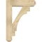 Ekena Millwork Merced Craftsman Rough Sawn Bracket w/ Offset Brace, Douglas Fir, 6"W x 20"D x 28"H BKT0604X20X28MRC04RDF - alternate 4